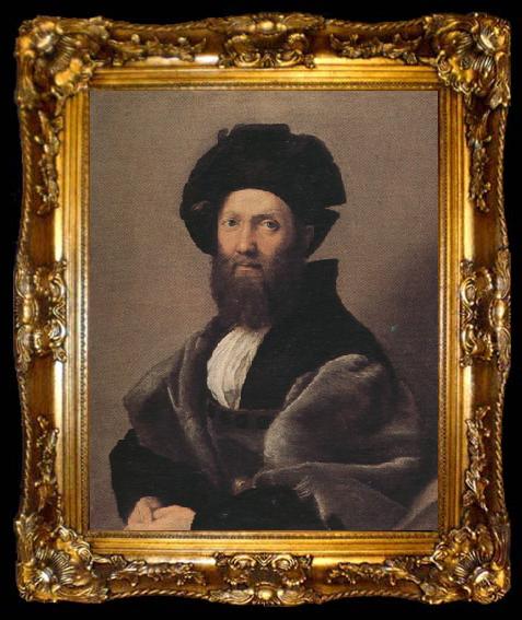 framed  REMBRANDT Harmenszoon van Rijn Portrait of Baldassare Castiglione (mk33), ta009-2